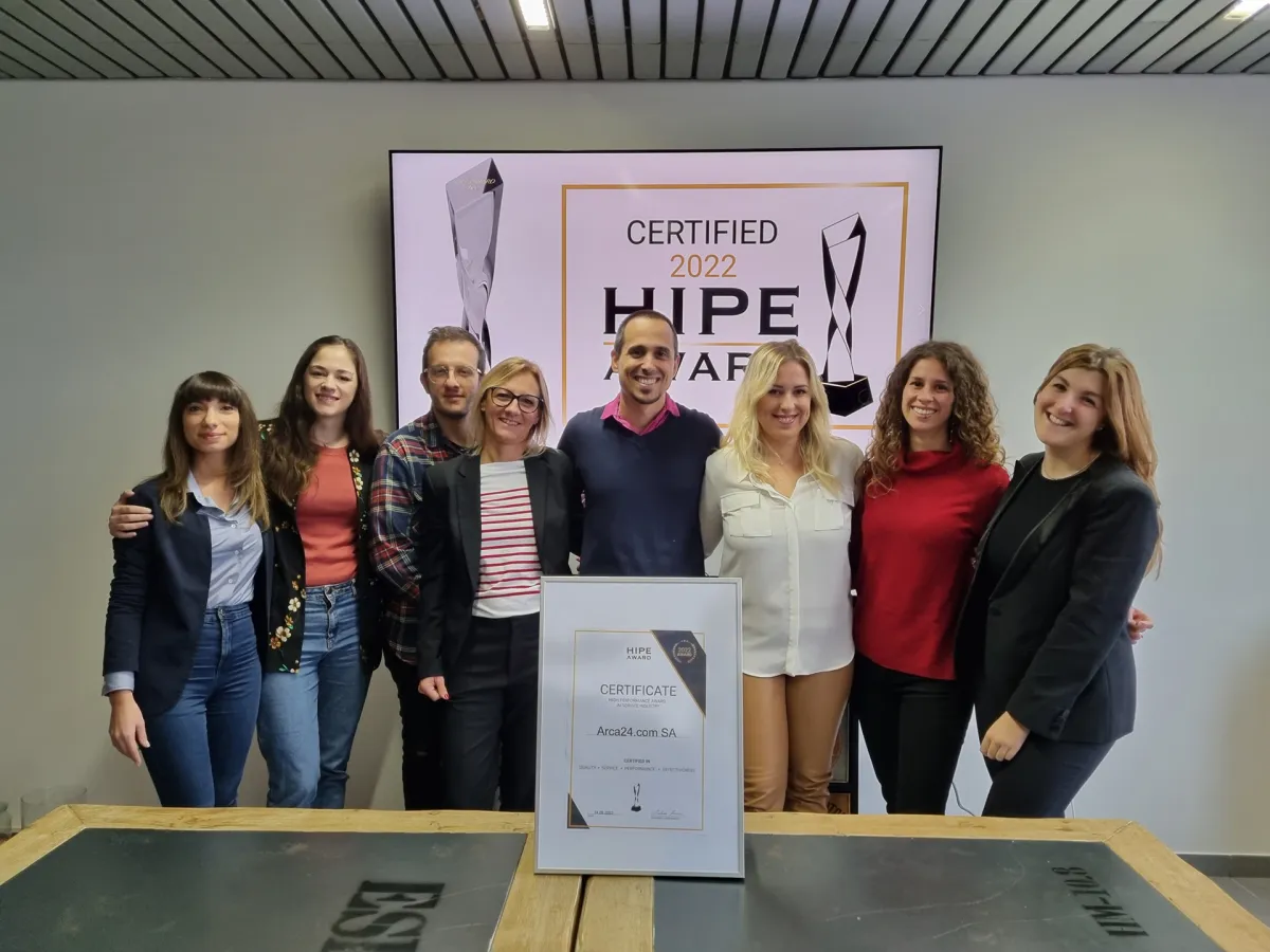 Arca24 Clients & Partners Success Team (© Arca24.com SA)