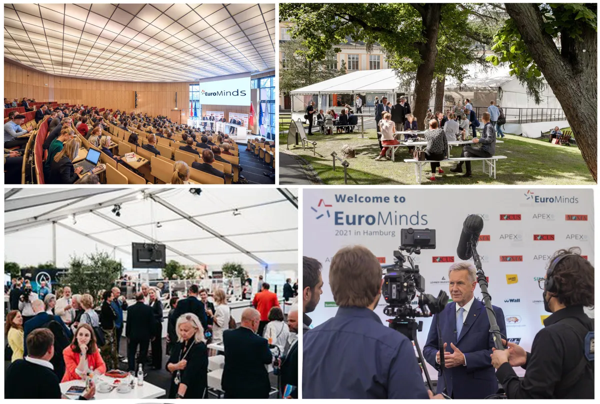 Wirtschaftsgipfel Eurominds in Hamburg (© Sören Bauer Events)