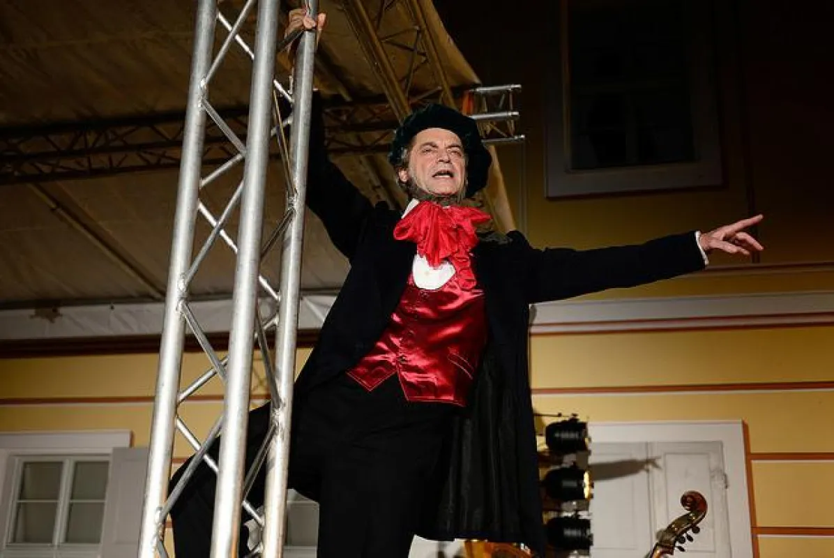 Robby Langer als Richard Wagner; Copyright by Matthias Creutziger