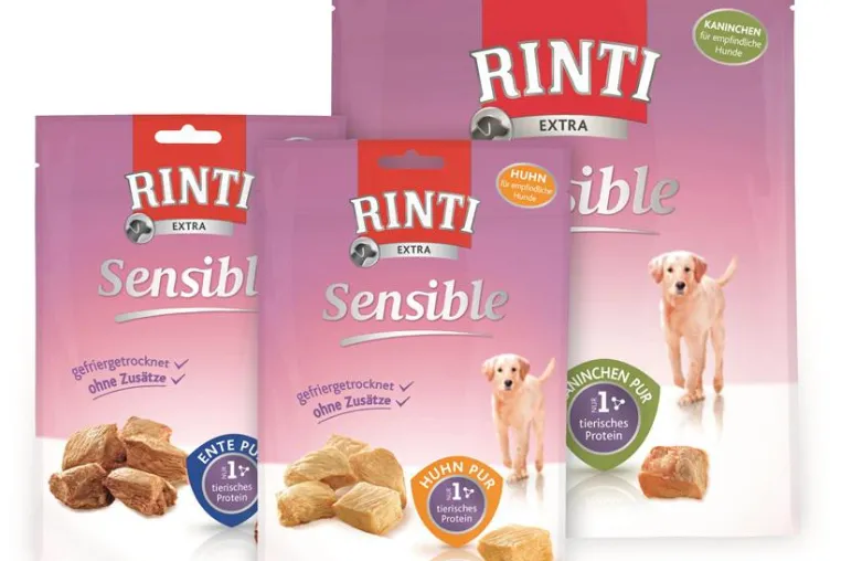 Für empfindliche Hunde – Rinti Sensible Snacks Bild: Für empfindliche Hunde – Rinti Sensible Snacks