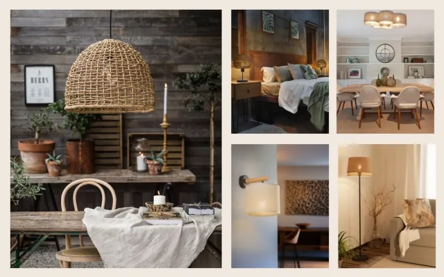 Bild: Lichtideen im Natural-Rustic-Chic | Lampenwelt.de präsentiert sanftes Licht mit rauem Charme