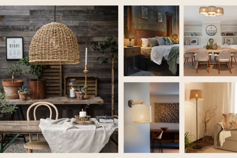 Bild: Lichtideen im Natural-Rustic-Chic | Lampenwelt.de präsentiert sanftes Licht mit rauem Charme