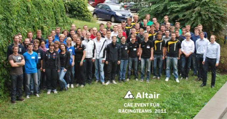 Bild: Positive Resonanz beim 5. CAE Workshop für Rennteams von Altair Engineering in Böblingen