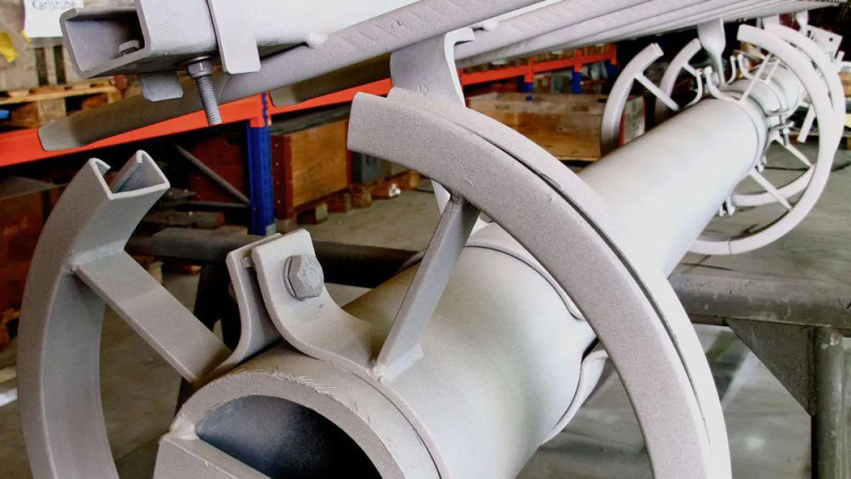 Die Metallbau Steg GmbH aus dem Wallis (Schweiz) produziert unter anderem Mobilfunkmasten.
