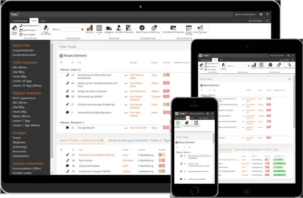 Bild: TickX "Mobile" - das Responsive Design macht’s möglich