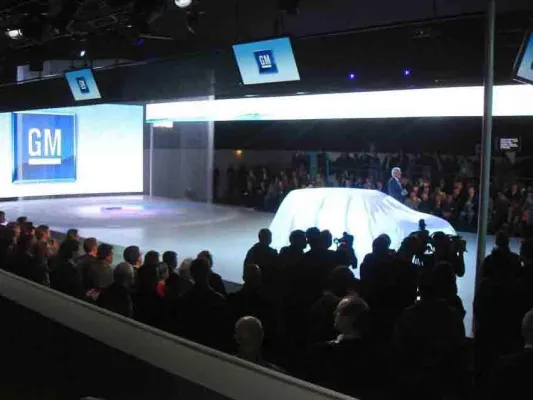Bild: as systems unterstützte Weltpremiere des neuen Saab 9 X BioHybrid