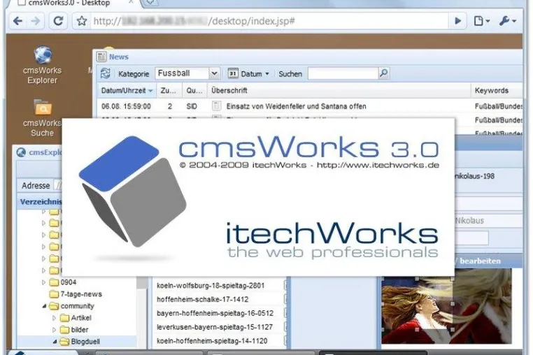 Personalisierung und Performanz - cmsWorks 3.0 Bild: Personalisierung und Performanz - cmsWorks 3.0