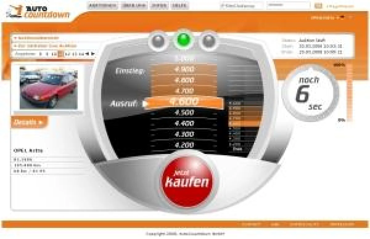 Neues Auto-Auktionsportal erfolgreich realisiert