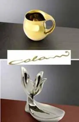 Bild: ChristinDesign vertreibt exklusiv die neue Gold- und Platin-Serie von Luigi Colani