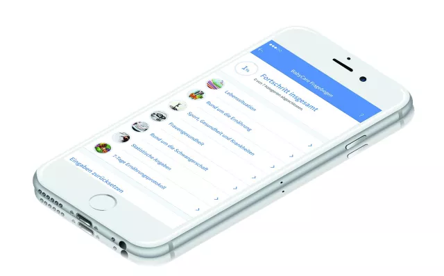 Bild: Mit der Baby Care-App und der IKK BB gesund durch die Schwangerschaft