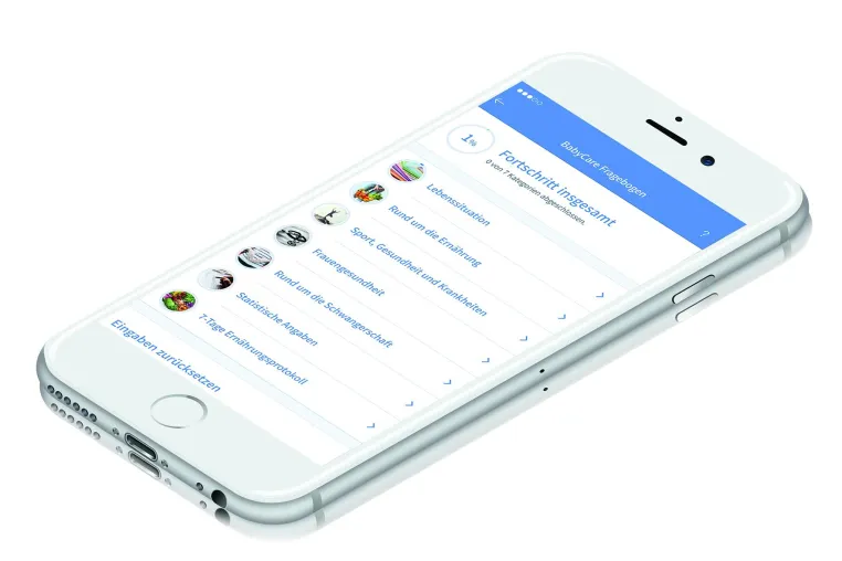 Bild: Mit der Baby Care-App und der IKK BB gesund durch die Schwangerschaft