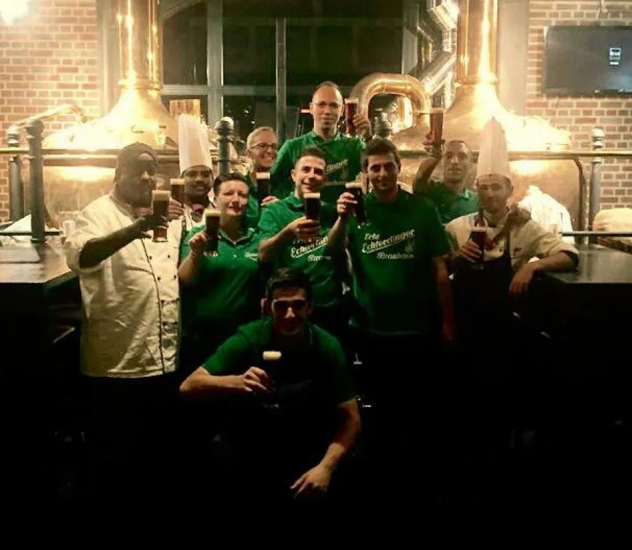 Das Krautfest-Team im Echterdinger Brauhaus