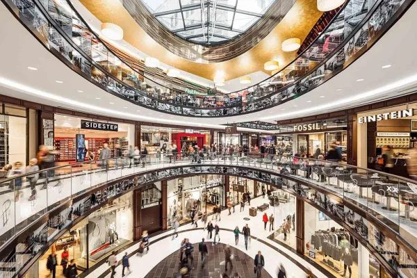 Bild: Postbank Filiale eröffnet 2018 in der Mall of Berlin
