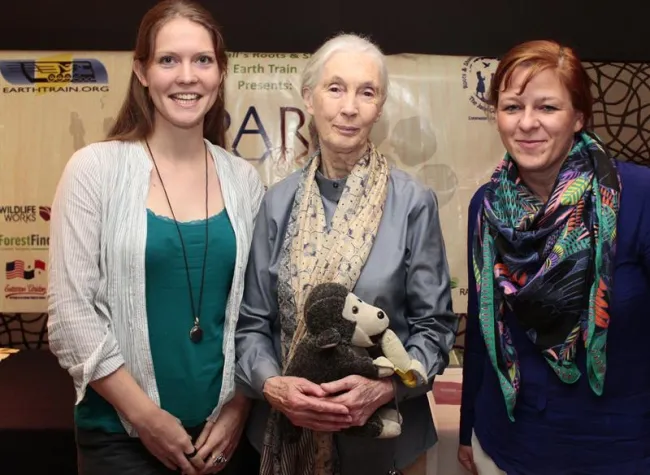 Bild: Schimpansenforscherin Dr. Jane Goodall wird 80 Jahre