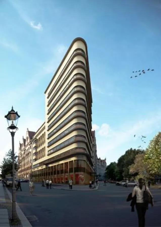 Büro- und Geschäftshaus Trias in Leipzig