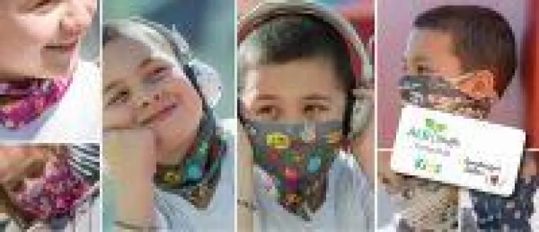 Zum Schulstart: Coole Kids Mund-/Nasenmasken mit dauerhaft antimikrobiellem Schutz Bild: Zum Schulstart: Coole Kids Mund-/Nasenmasken mit dauerhaft antimikrobiellem Schutz
