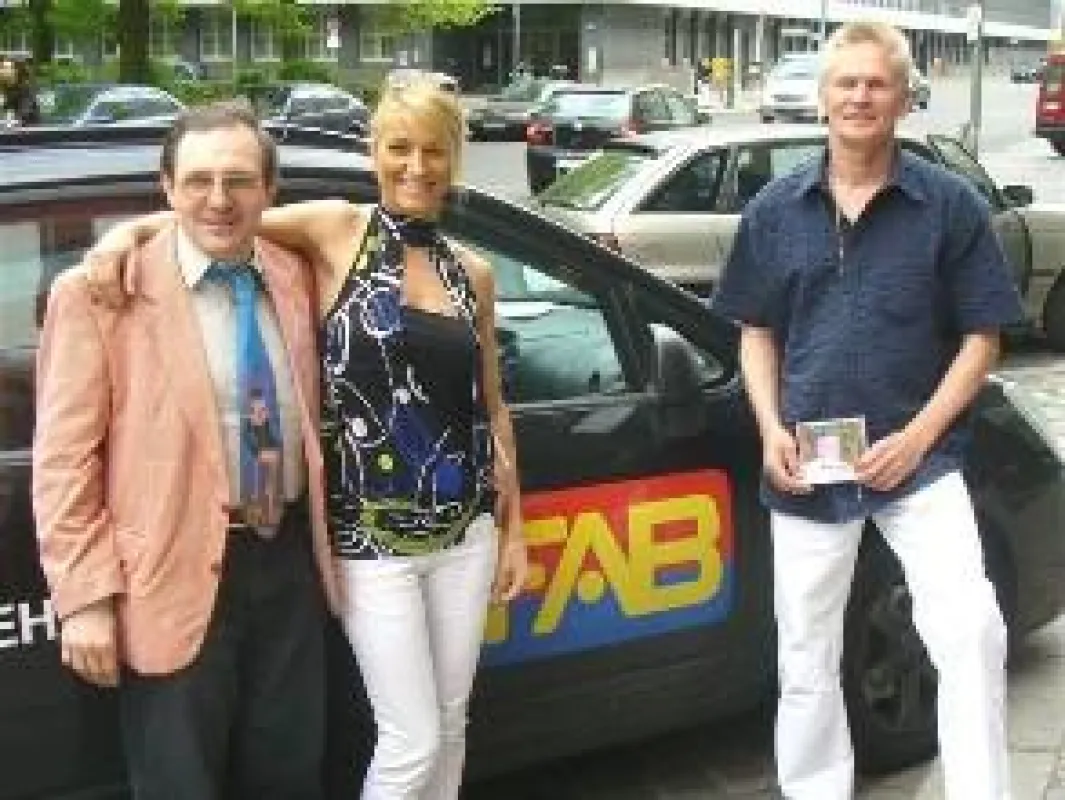 H. P. Sperber, Anitha Warnes udn Mike Sommer (rechts)