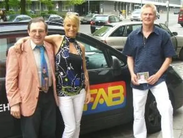 Bild: Mike Somer - Stargast bei der TV-Show "Hallo Berlin"