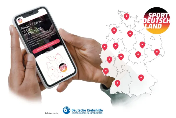 Bild: Deutsche Krebshilfe und DOSB verstärken Kooperation für mehr Bewegung