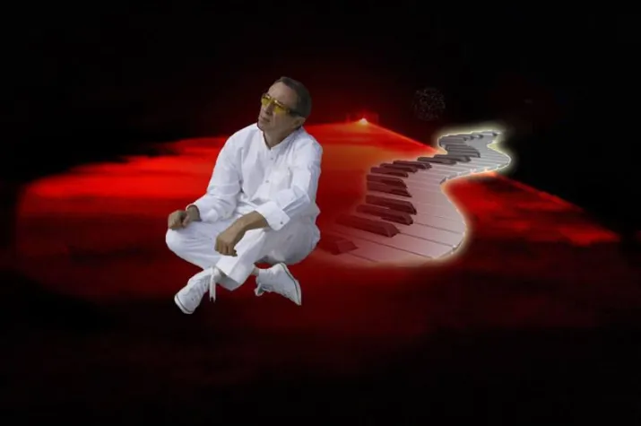 Bild: KEY ELECTRONIC MUSIC & DIE LASERHARFE in Dresden