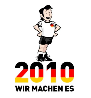Bild: Wir Machen es! cyperfection mit Aktion zur Fußballweltmeisterschaft 2010