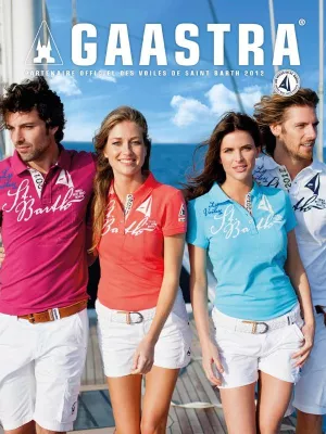 Bild: Les Voiles de Saint Barth Kollektion 2012: Gaastra Segelmode im VIP-Karibiklook ankert im Gaastra Online Shop