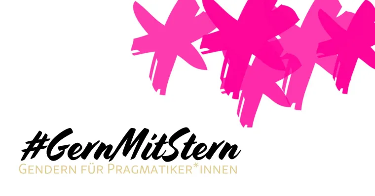 Bild: Gendern für Pragmatiker*innen: Beim Communication Lab heißt es jetzt #GernMitStern