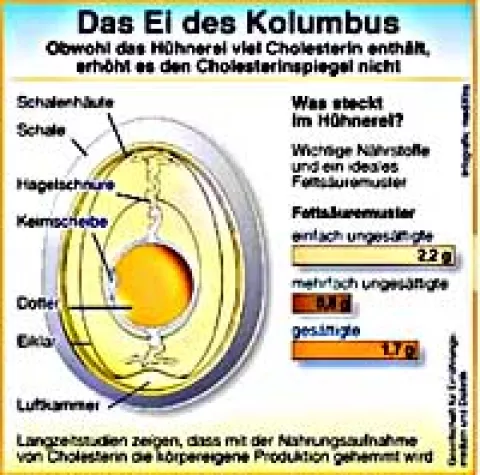 Bild: Hühnereier zu Ostern erlaubt