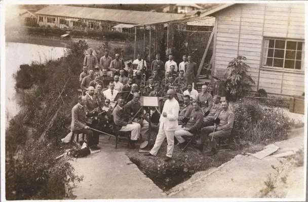 Bild: "Begegnungen hinter Stacheldraht" - Deutsche Kriegsgefangene im Lager Bando in Japan 1917–1920