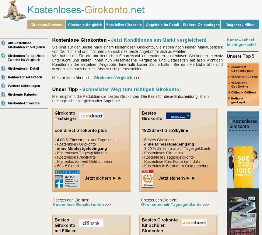 Das Fachportal für Ihr kostenloses Girokonto