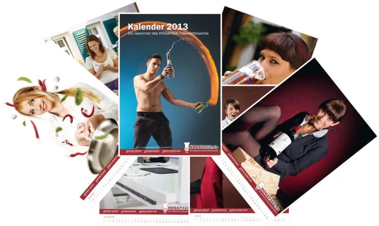 Bild: HOGAPAGE-Kalender 2013: Erfolgreiches Pilotprojekt verlangt nach Fortsetzung