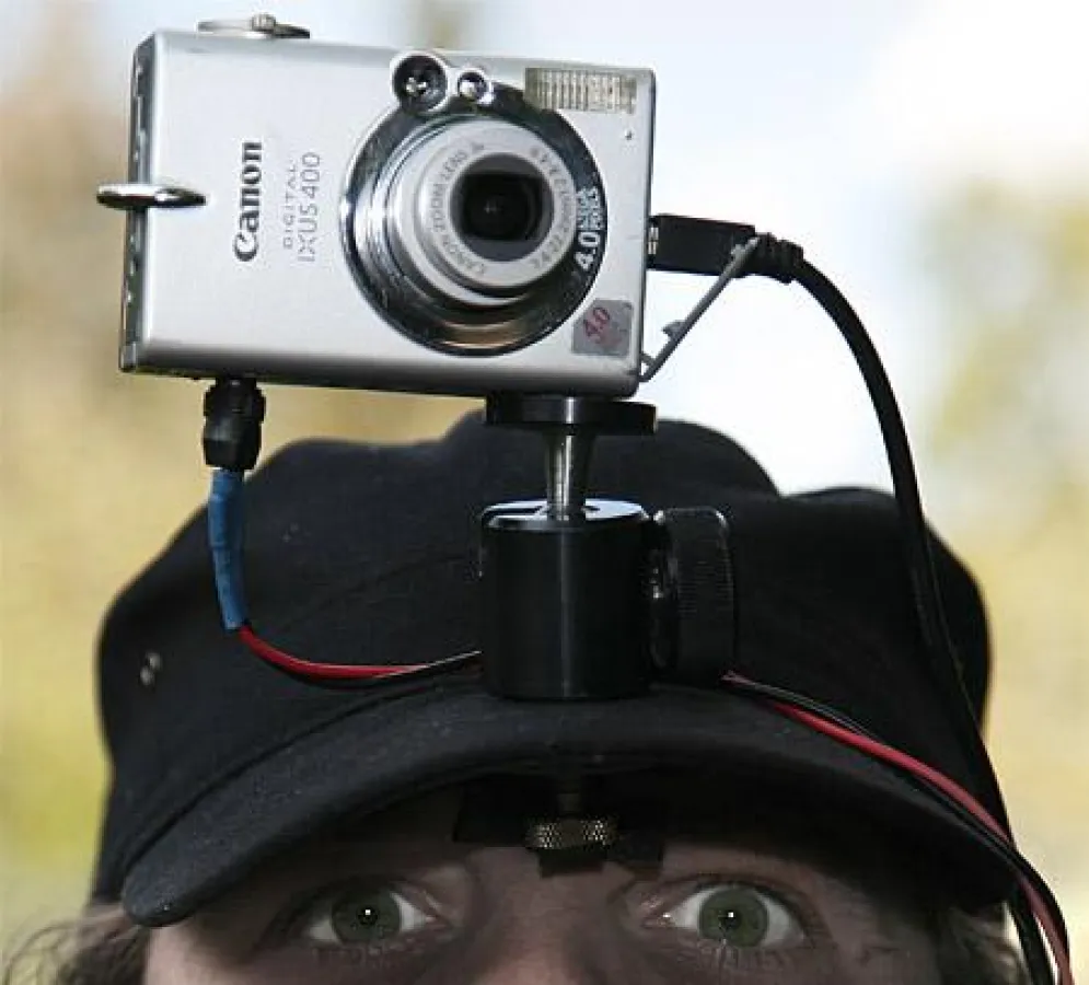 Moving Artcam bei der Arbeit...