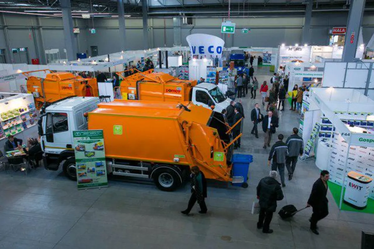 Szene von der 16. EKOTECH 2015 in Kielce.
