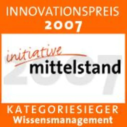 Bild: Innovationspreis 2007  ITK in der  Kategorie Wissensmanagement