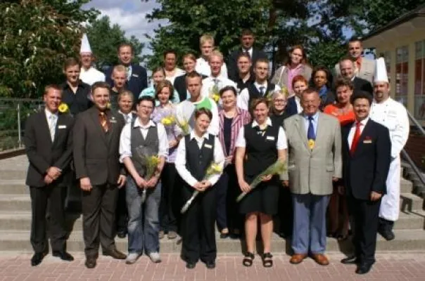 Bild: Verabschiedung der Auszubildenden