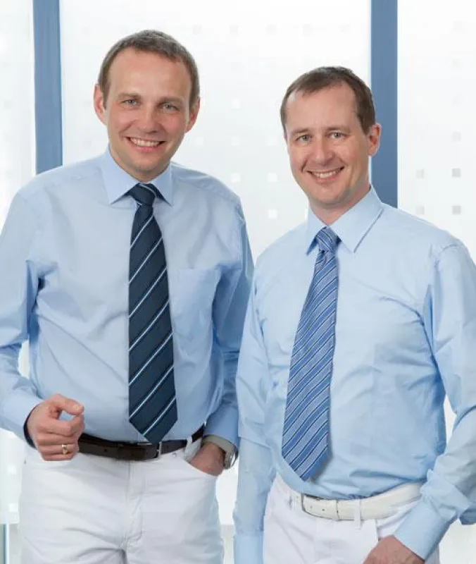 v.l.n.r.: Dr. med. Stephan Münnich, Dr. med. Tilman Littan