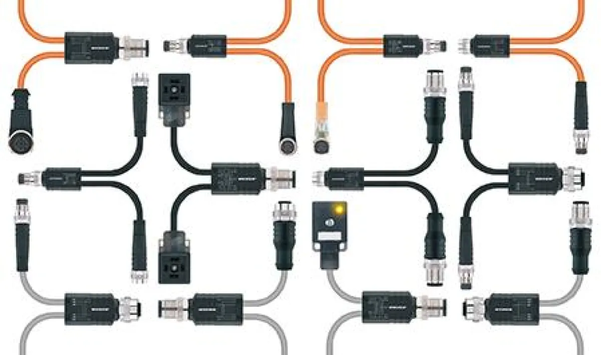 Die neuen Y-Verteiler mit Kabelabgang von ESCHA bieten eine hohe Variantenvielfalt.