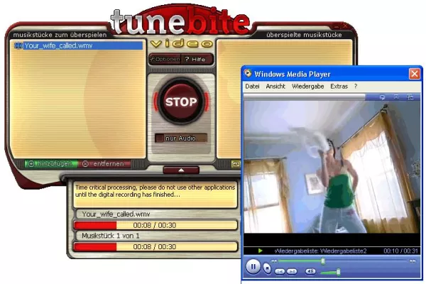 Bild: Neue Software Tunebite 3 weitet Verbraucherschutz mit Zusatzfunktionen auf DRM geschützte Videoclips aus
