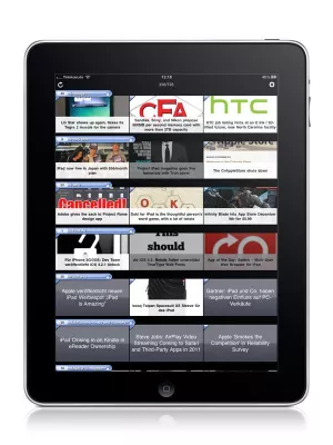 Bild: News Wall 2.0: Die Nachrichten kommen zum User