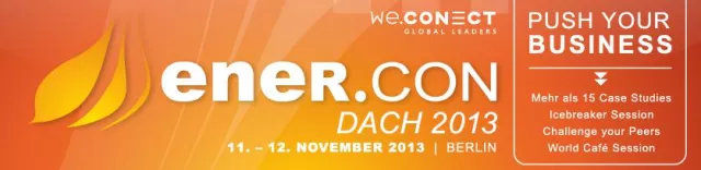 Bild: ener.CON DACH 2013 Konferenz - Preview