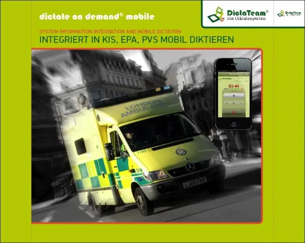 DictaTeam und Partner auf der conhIT 2012 Bild: DictaTeam und Partner auf der conhIT 2012