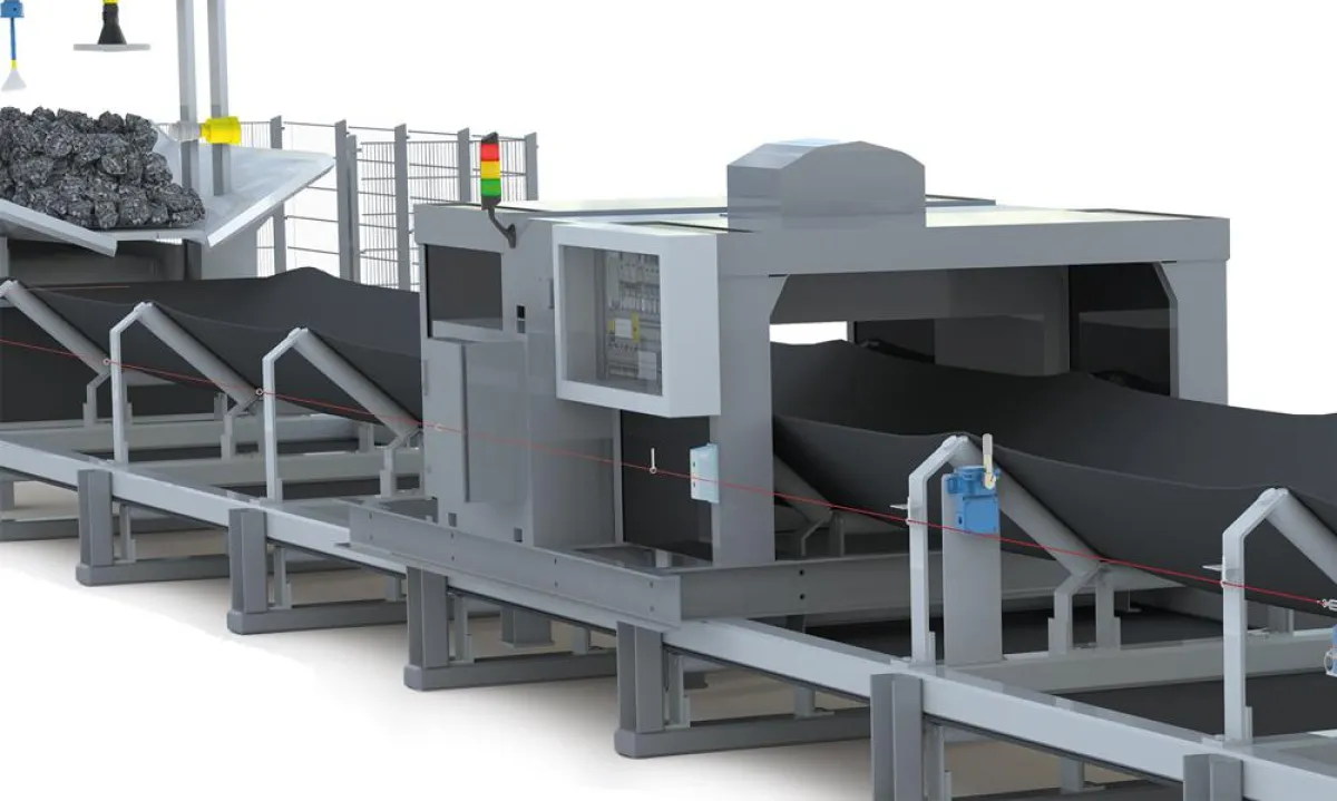 NITA is an automated system which can simply be installed around the conveyor belt.