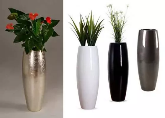 Bild: Aufwändige Handarbeit: Neue Pflanzkübel aus Fiberglas im Hochglanz-Design