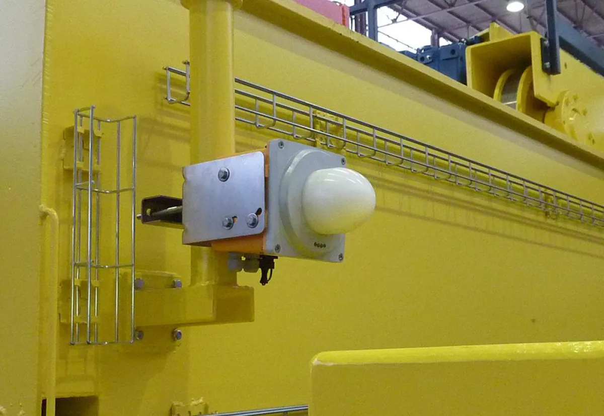 Funksensor LPR®-1DHP zur robusten Kranpositionierung