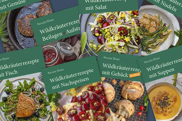 Bild: Kreative Wildkräuterrezepte für jede Gelegenheit – neue E-Book-Reihe von Renate Blaes
