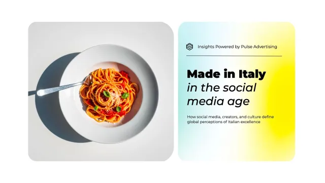 Bild: „Made in Italy: Deutsche entdecken italienische Marken auf Social Media vor allem im Bereich Food & Beverage