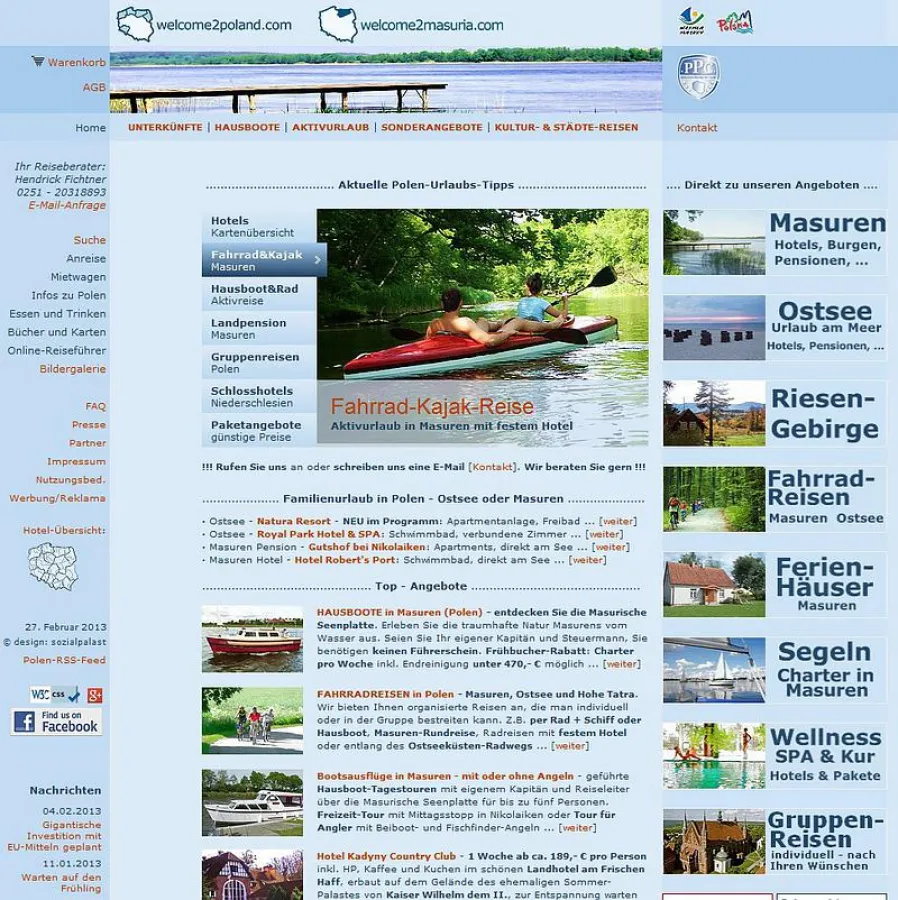 Internetportal welcome2poland.com