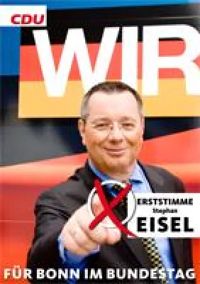 Bild: Großspenden für Kelber (SPD) - Eisel (CDU) fordert Transparenz bei Wahlkampffinanzen