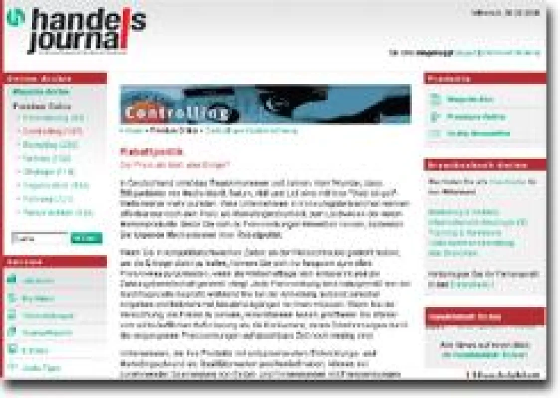 Relaunch handelsjournal.de