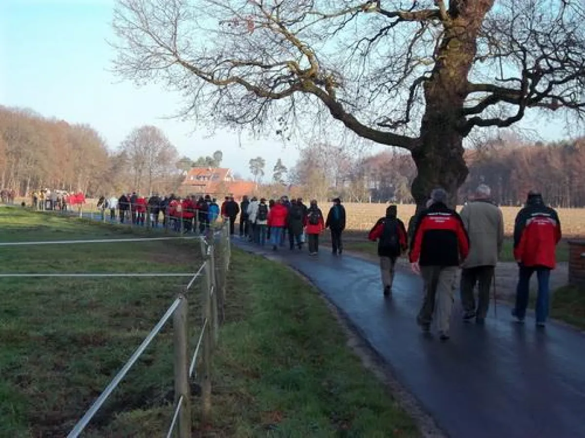 Anwandern an der Lippe bei Olfen